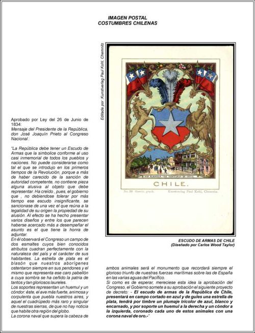 Haga Click para ver: Historia Postal de Chile